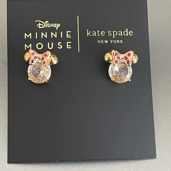 Disney x Kate Spade New York Minnie Mouse Studs - Picture 3 of 3
